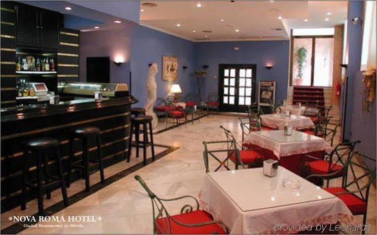 Nova Roma Otel Mérida Restoran fotoğraf